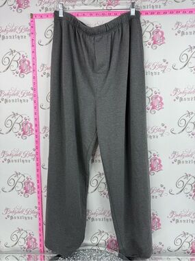 Joe Boxer sweatpants comfy pants grey Elastic Waist Sweatpants